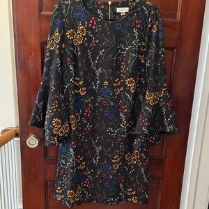 Calvin Klein Floral Shift Dress - Size 14